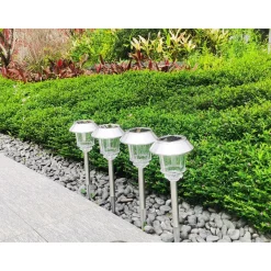 Die moderne Hausfrau Wegbegrenzung mit Filament-LED und Booster, 1 Stück