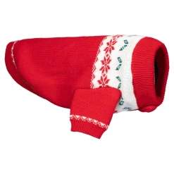 Die moderne Hausfrau Weihnachts-Pullover für Hunde „Bello“