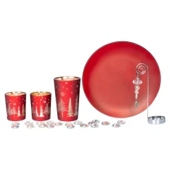 Die moderne Hausfrau Weihnachtsteller