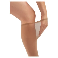 Die moderne Hausfrau Weitschaft Kniestrümpfe, 3 Paar beige