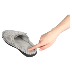 Damen Die moderne Hausfrau Wellness-Klettpantolette „Supersoft“