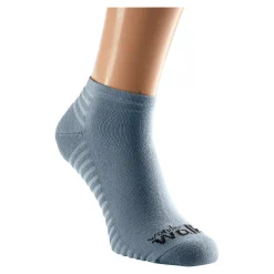 Die moderne Hausfrau Wellness-Sneakersocken, 1 Paar rauchblau