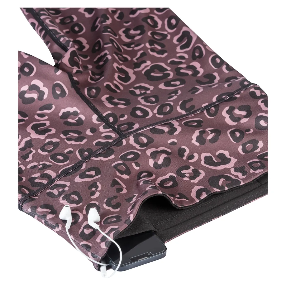 Damen Die moderne Hausfrau Wende-Sportleggings „Leo“ 2 in 1