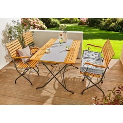 Die moderne Hausfrau Wende-Tischläufer „St. Tropez“ 90x40 cm