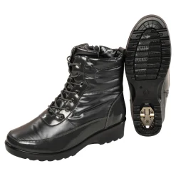 Damen Die moderne Hausfrau Winterstiefelette mit Spikes "Stefanie"