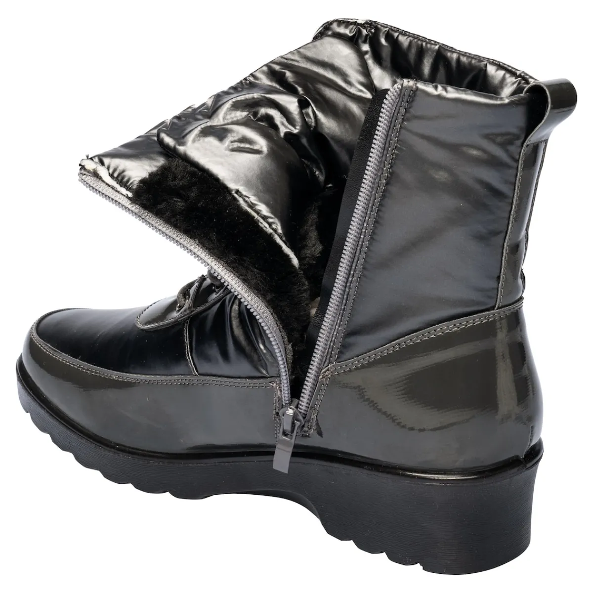 Damen Die moderne Hausfrau Winterstiefelette mit Spikes "Stefanie"