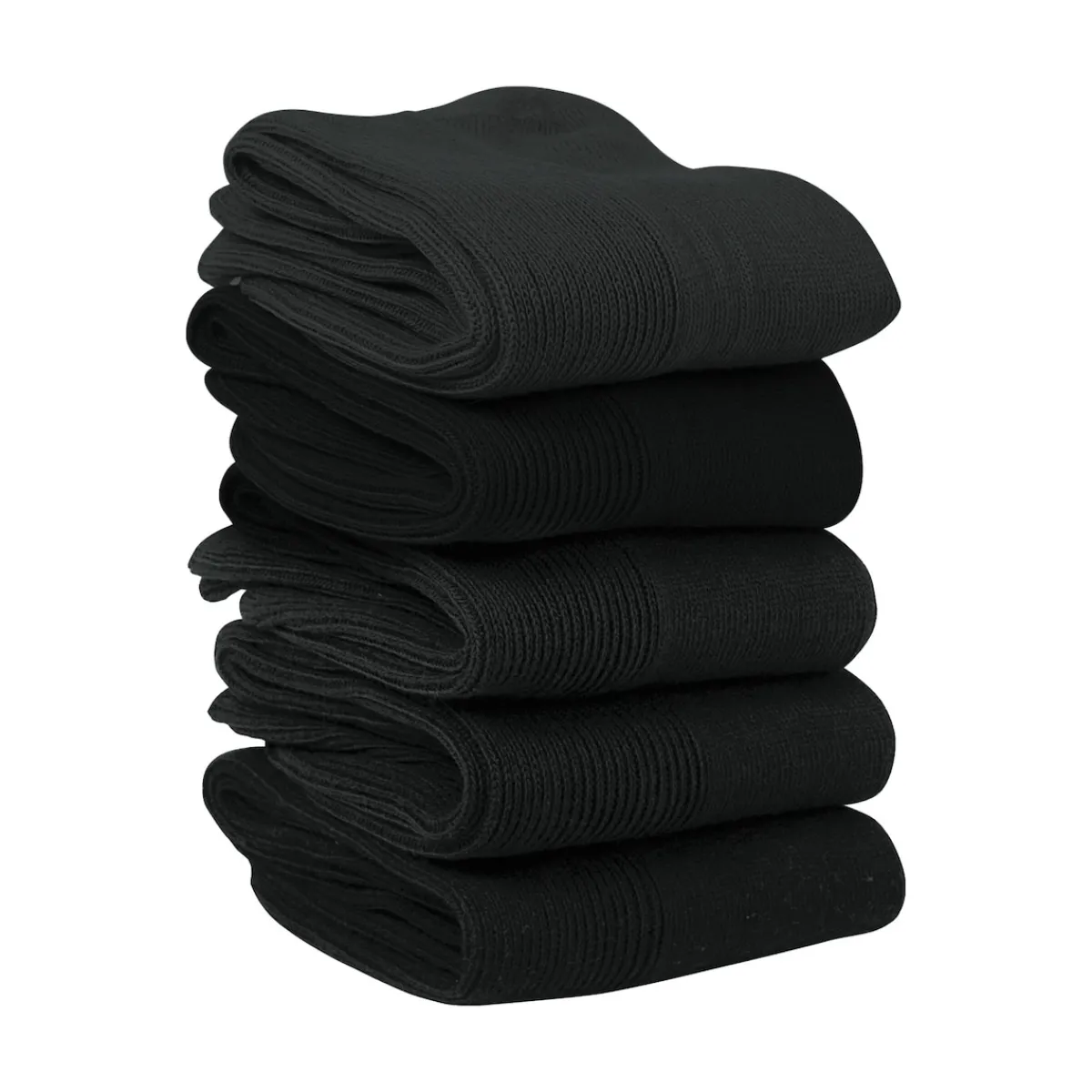 Die moderne Hausfrau Wohlfühl-Socken, 5 Paar schwarz