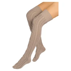 Die moderne Hausfrau Wärmekniestrümpfe „Extralang