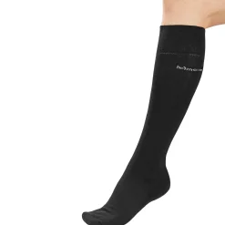 Die moderne Hausfrau Wärme-Kniestrumpf, 2 Paar schwarz/bordeaux