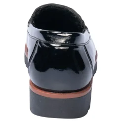 Damen Die moderne Hausfrau Wärme-Slipper „Verena“ schwarz