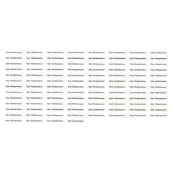 Die moderne Hausfrau Wäscheetiketten, 100 Stück schwarz