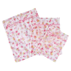 Die moderne Hausfrau Wäschenetz-Set "Rosen", 3-teilig