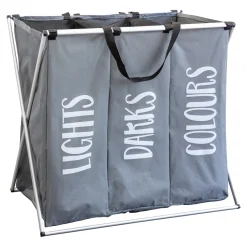 Die moderne Hausfrau Wäschesammler „Trio“