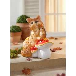 Die moderne Hausfrau XXL-Dekofigur „Fuchs und Igel“